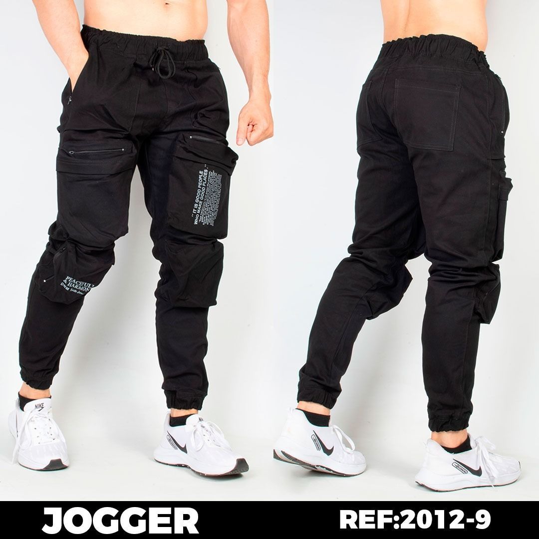 Jogger Cargo Dril Strecth