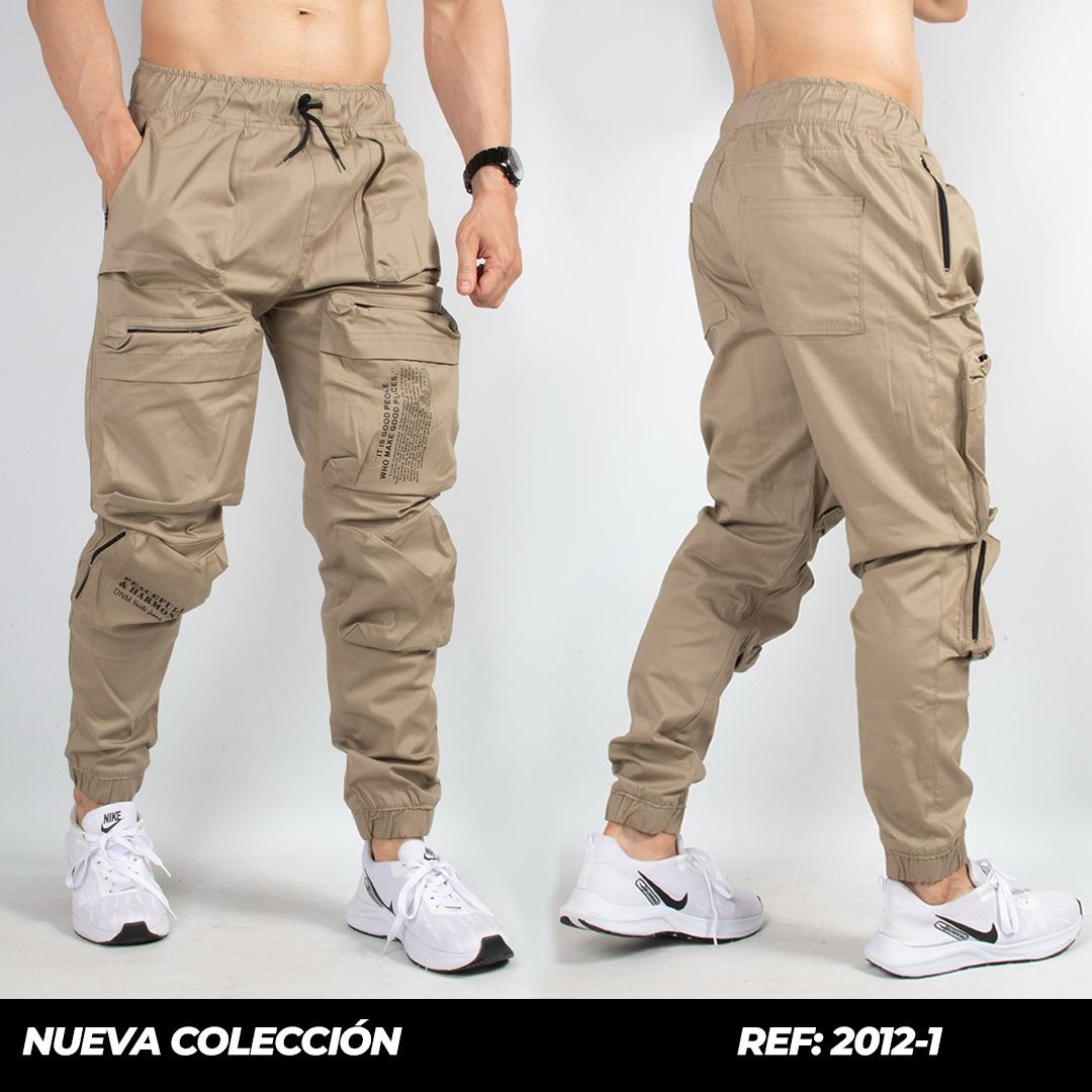 Jogger Cargo Dril Strecth